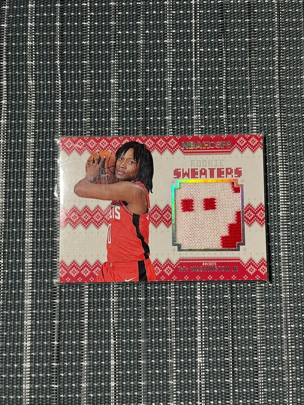 Patch Card 🏀 TyTy Washington Jr. 2022-23 Panini Hoops Winter Rookie RC #RS-TW - Picture 1 of 3
